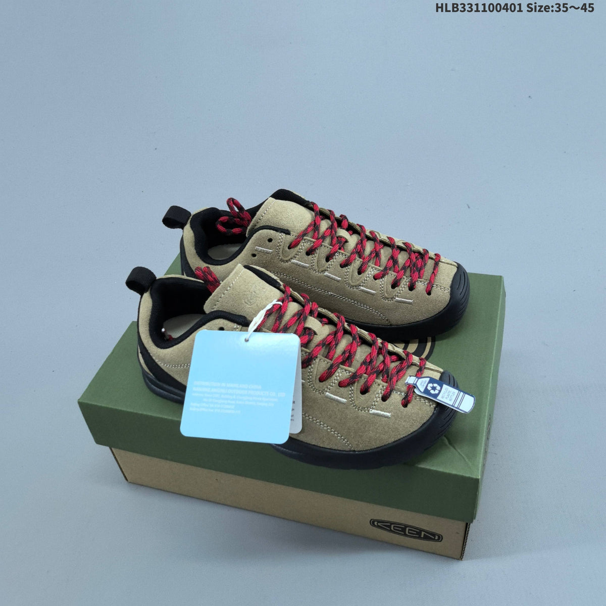 KEEN Dry Suede Low-Cut Outdoor Sneakers - product image from the listing.