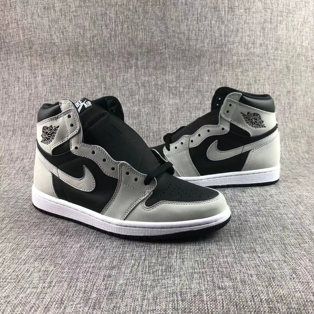 Air Jordan 1 High OG Shadow 2.0 Black Grey Sneakers - product image from the listing.