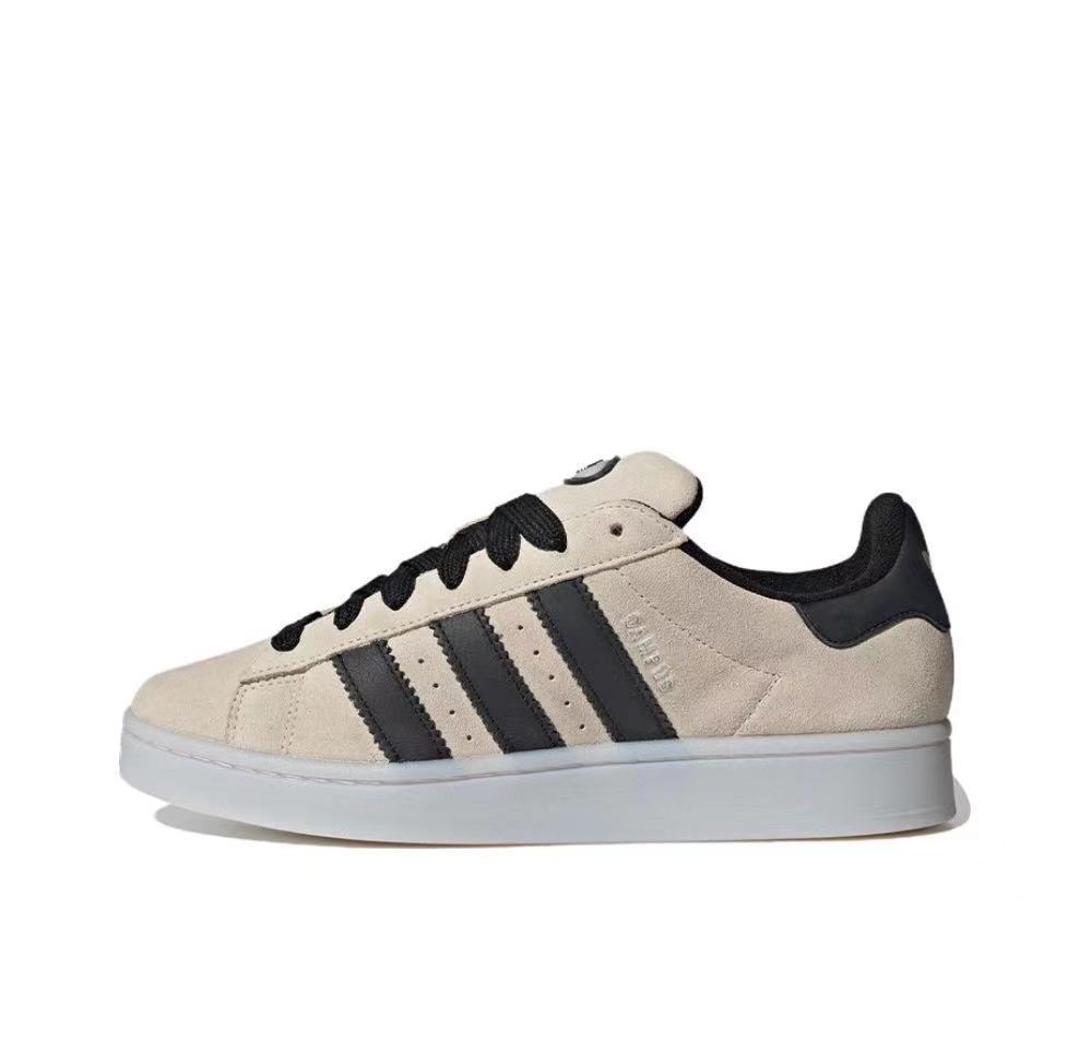 Beige and Black adidas HQ8711 Platform Sneakers - product image from the listing.