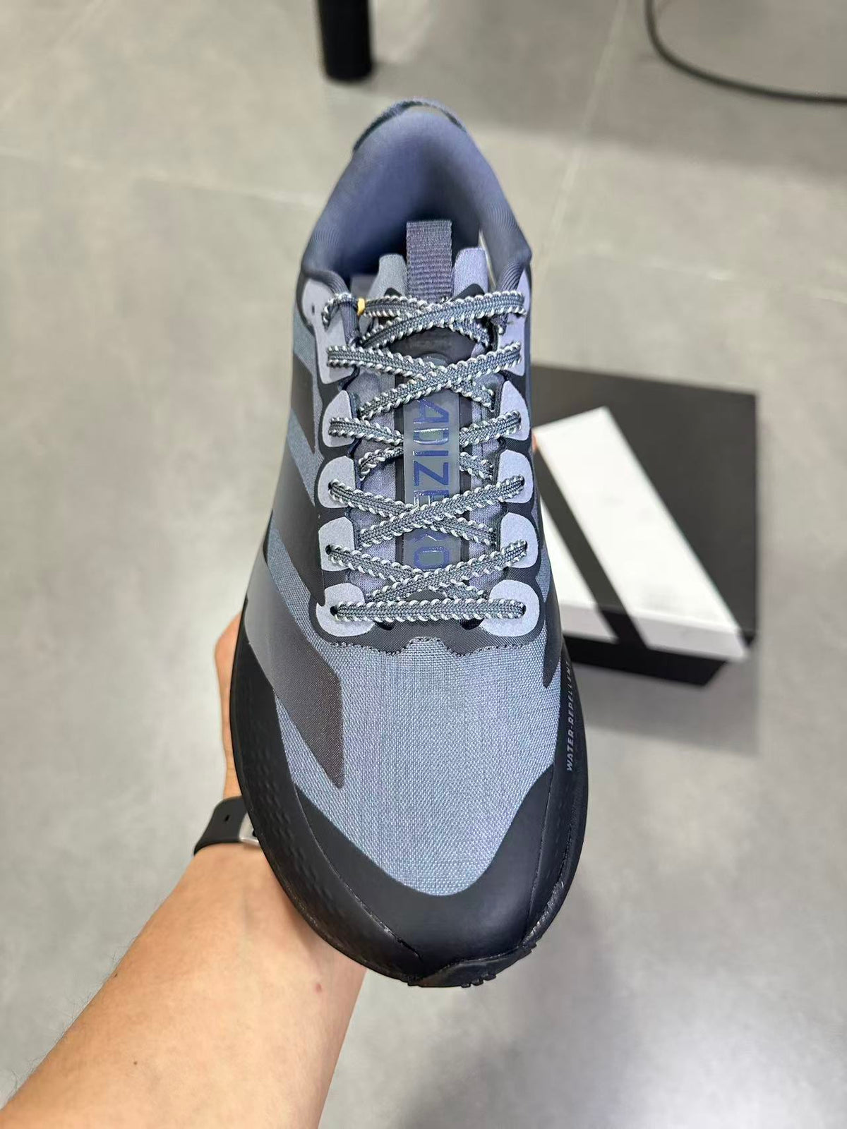 Nike Zoom Lightstrike Pro Running Shoes in Black Blue KK0310 - product image from the listing.