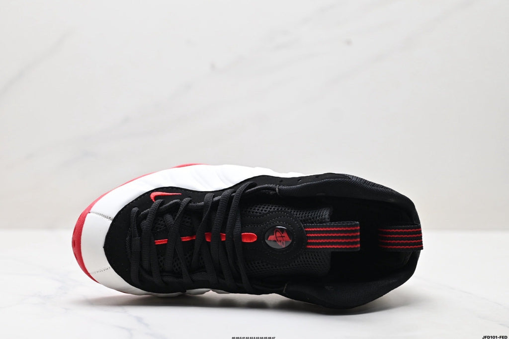 Nike Air Foamposite One Penny Hardaway Sneakers in Red Black - product image from the listing.