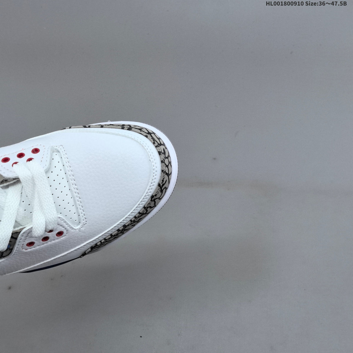 Air Jordan 3 Retro True Blue Sneakers - product image from the listing.