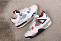 Air Jordan 4 Tattoo What The Sneakers White Multicolor - product image from the listing.