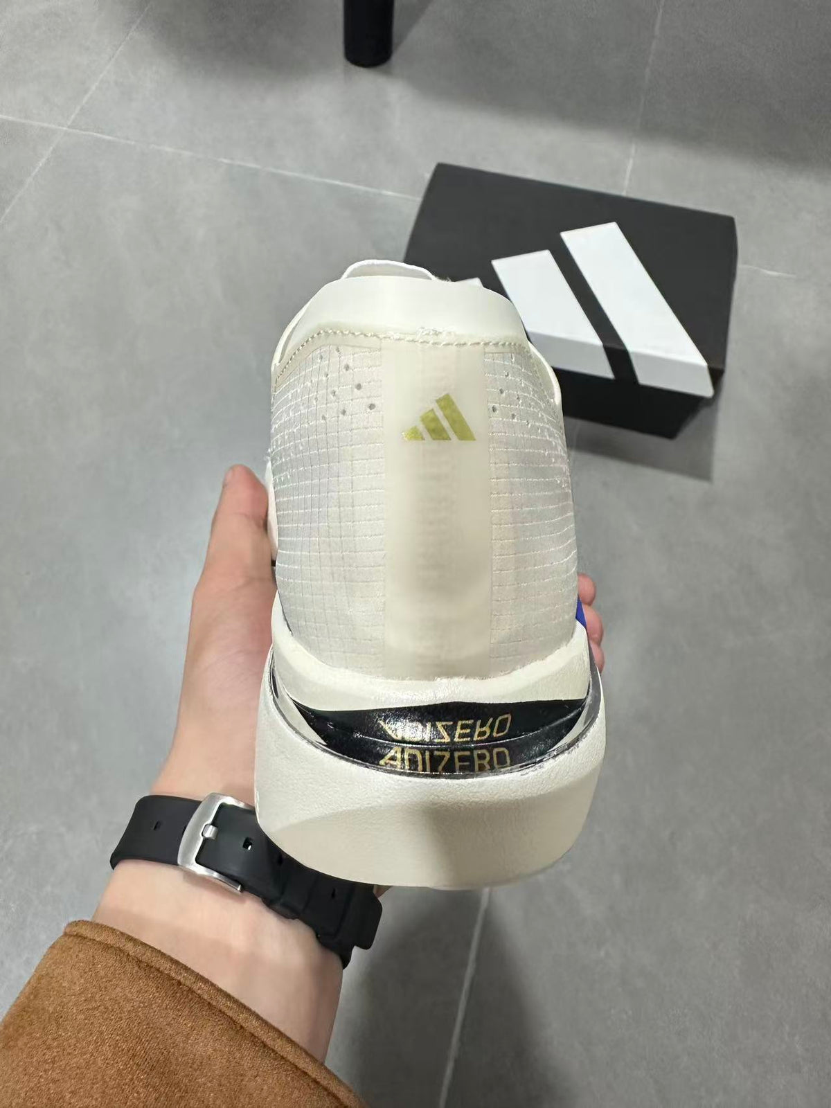 adidas Lightstrike Pro Shoes for Running White Multi-Color KI8296 - product image from the listing.
