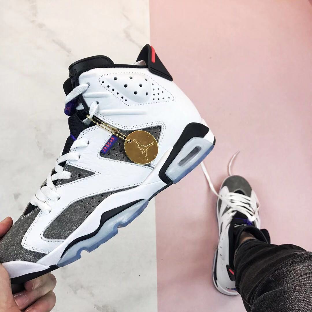 Air Jordan 6 Flint High-Top Sneakers - product image from the listing.