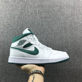 Air Jordan 1 Mid SE GC Mystic Sneakers in Green CD6759-103 - product image from the listing.