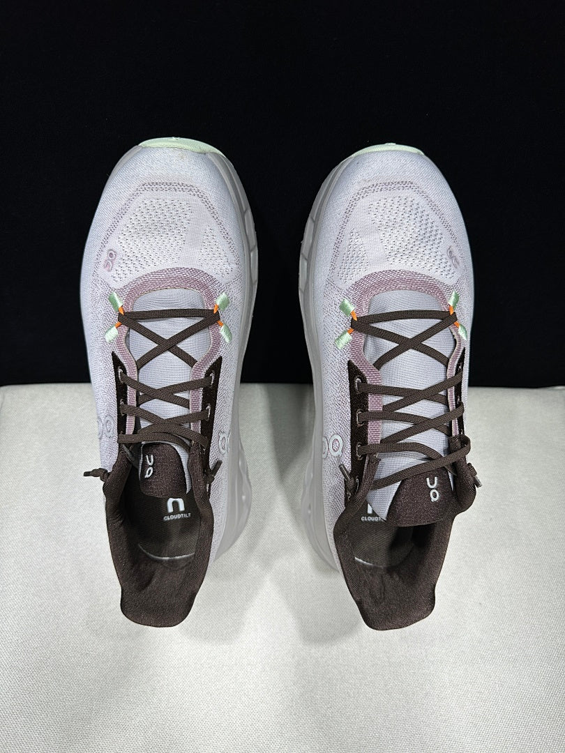 On Cloudtilt Sneakers in Blush in Pink and Pearl White - product image from the listing.