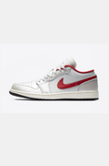 Nike Low-Top Sneakers in White Red DA4668-001 - product image from the listing.