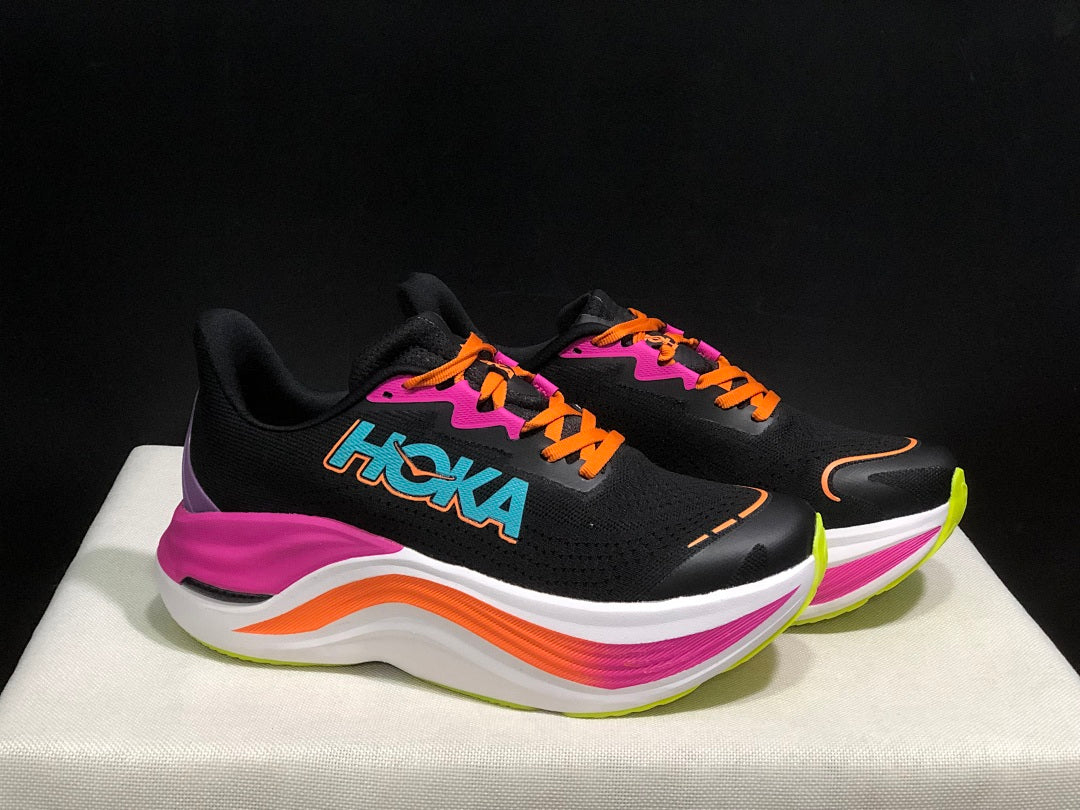 HOKA Skyward X Shoes for Running in Black Multi - product image from the listing.