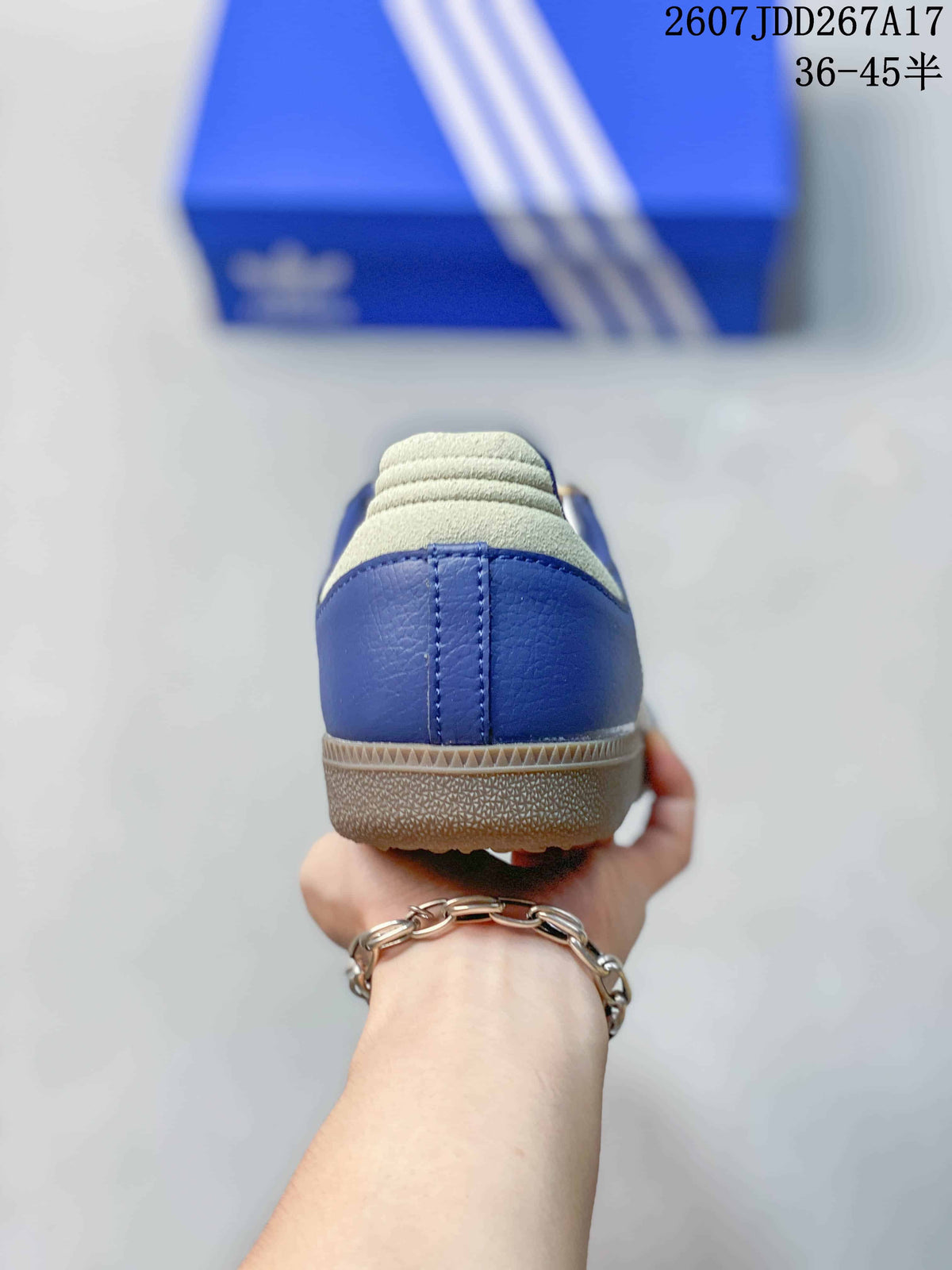 adidas Samba Sneakers in Blue White Gray JDD267A17 - product image from the listing.
