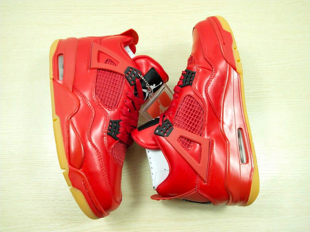 Air Jordan 4 Singles Day Sneakers in Red AV3914-600 - product image from the listing.