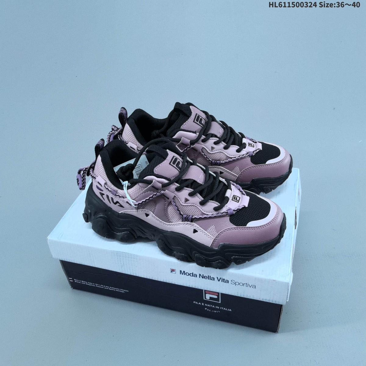 FILA FLUID 5 Cat Paw Low-Cut Sneakers F62M532194FBK - product image from the listing.
