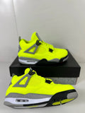 Air Jordan 4 Retro SP Yellow Grey Black Sneakers DV6773-700 - product image from the listing.