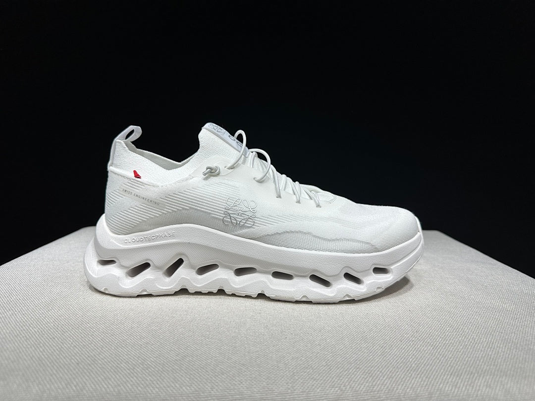 On x Loewe Cloudtilt Sneakers in White - product image from the listing.