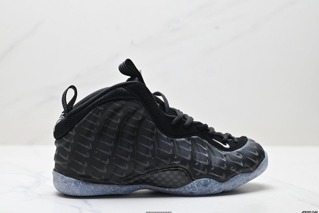 Nike Air Foamposite Hadawei Sneakers in Black - product image from the listing.