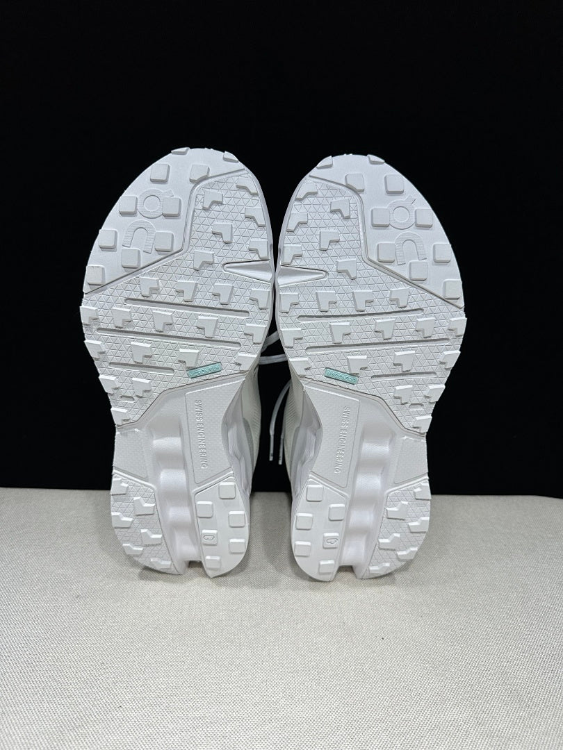 On Cloudsurfer Trail Trail Running Shoes in White - product image from the listing.