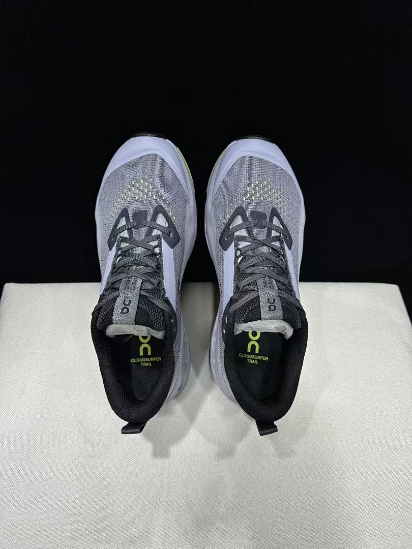 On Cloudsurfer Trail 2 Trail Running Shoes, Carbon in Grey - product image from the listing.