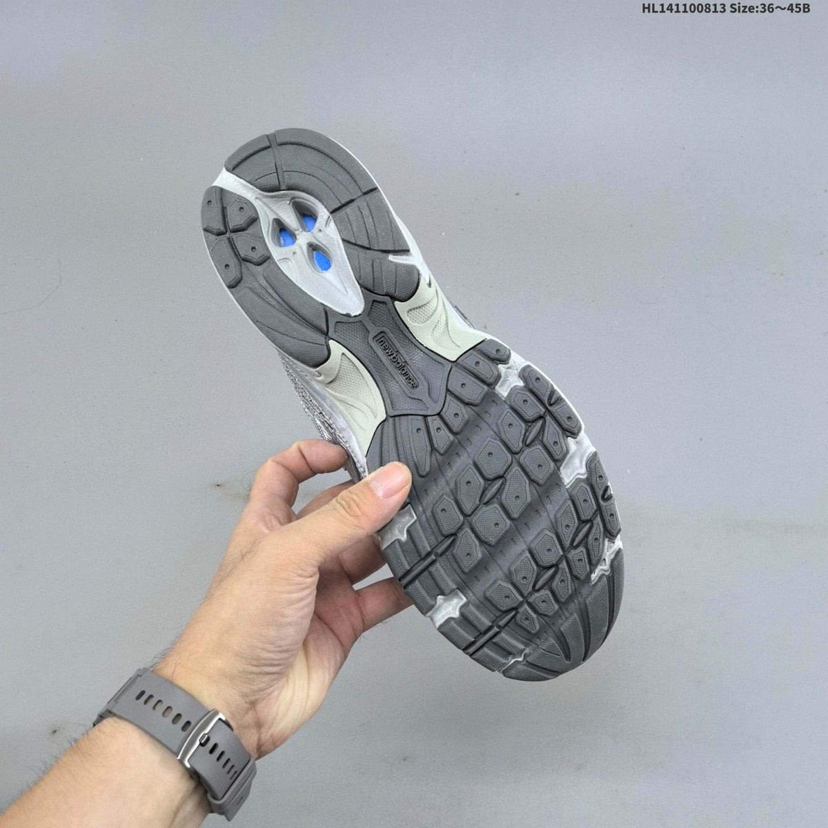 Grey and Silver New Balance 740 Sneakers CR740MG - product image from the listing.