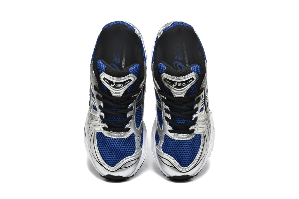Blue and Silver ASICS GEL-Kayano 14 Sneakers - product image from the listing.