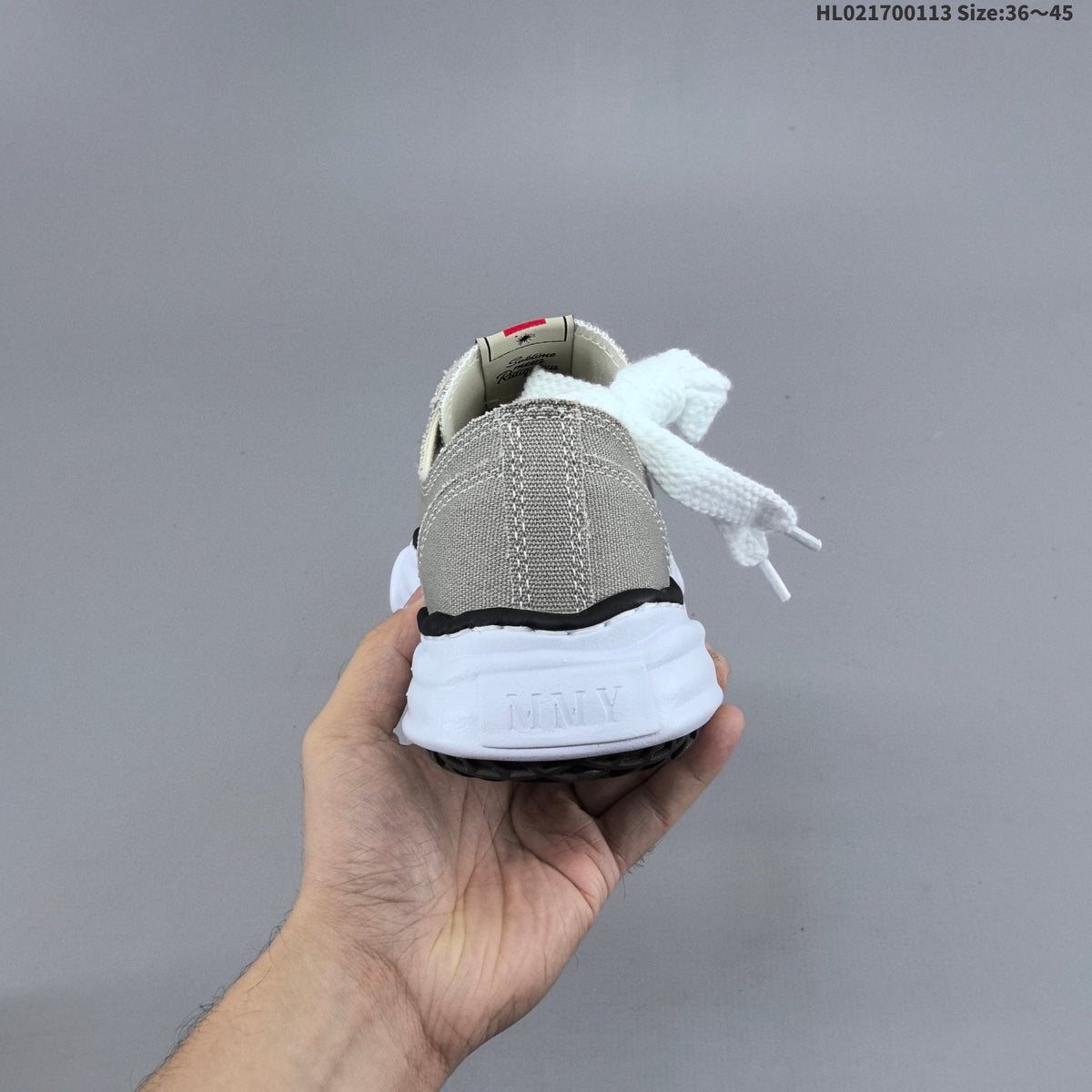Maison Mihara Yasuhiro Original Sole Canvas Low Trainers - product image from the listing.