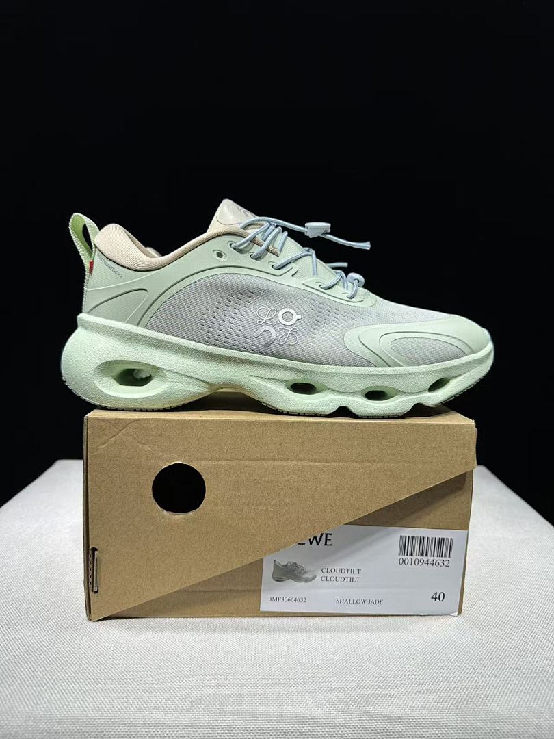 Mint Green On x Loewe Cloudventure 3.0 Sneakers - product image from the listing.