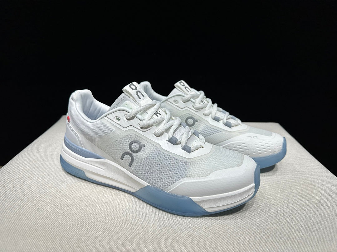 On THE ROGER Advantage Pro Court Sneakers, in Ice Blue - product image from the listing.