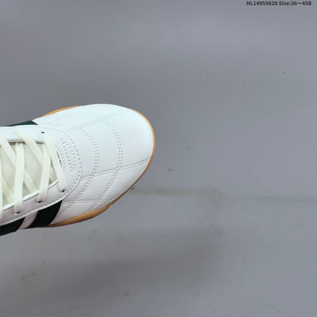 Adidas Adiracer Low-Top Sneakers in White Green HQ7403 - product image from the listing.