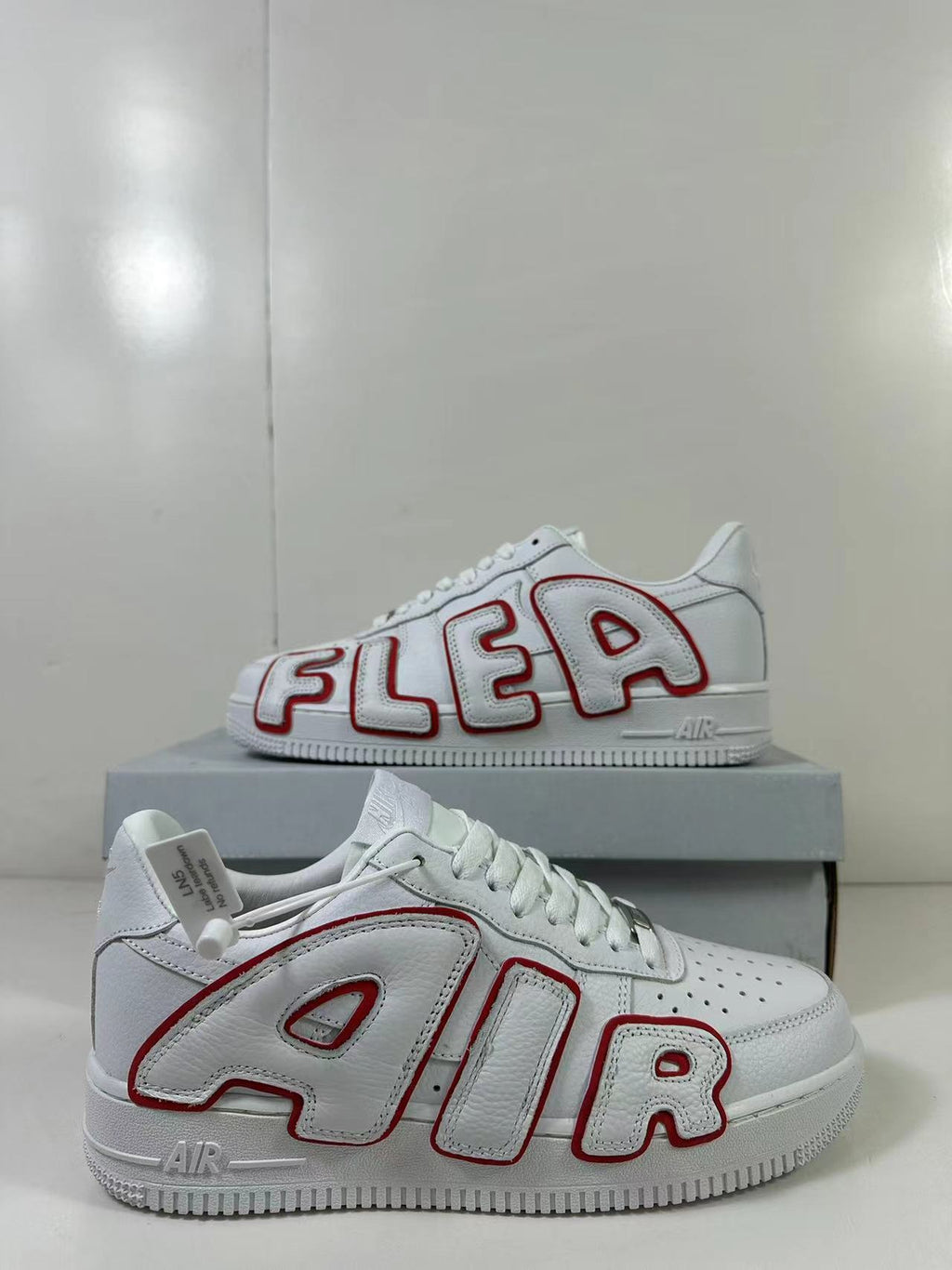 CPFM x Nike Air Force 1 Low in White Red CK4746-991 - product image from the listing.