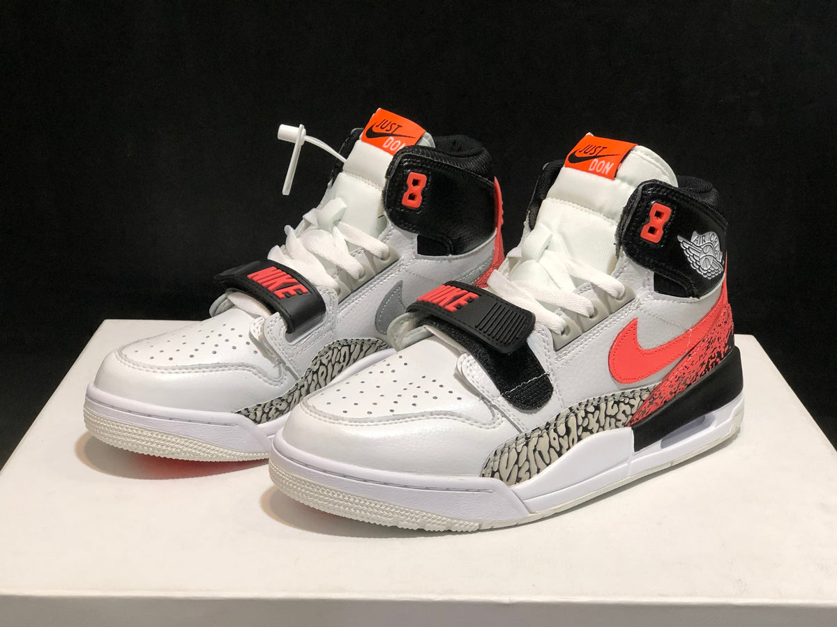Jordan Legacy 312 Hot Lava Trainers AQ4160-108 - product image from the listing.
