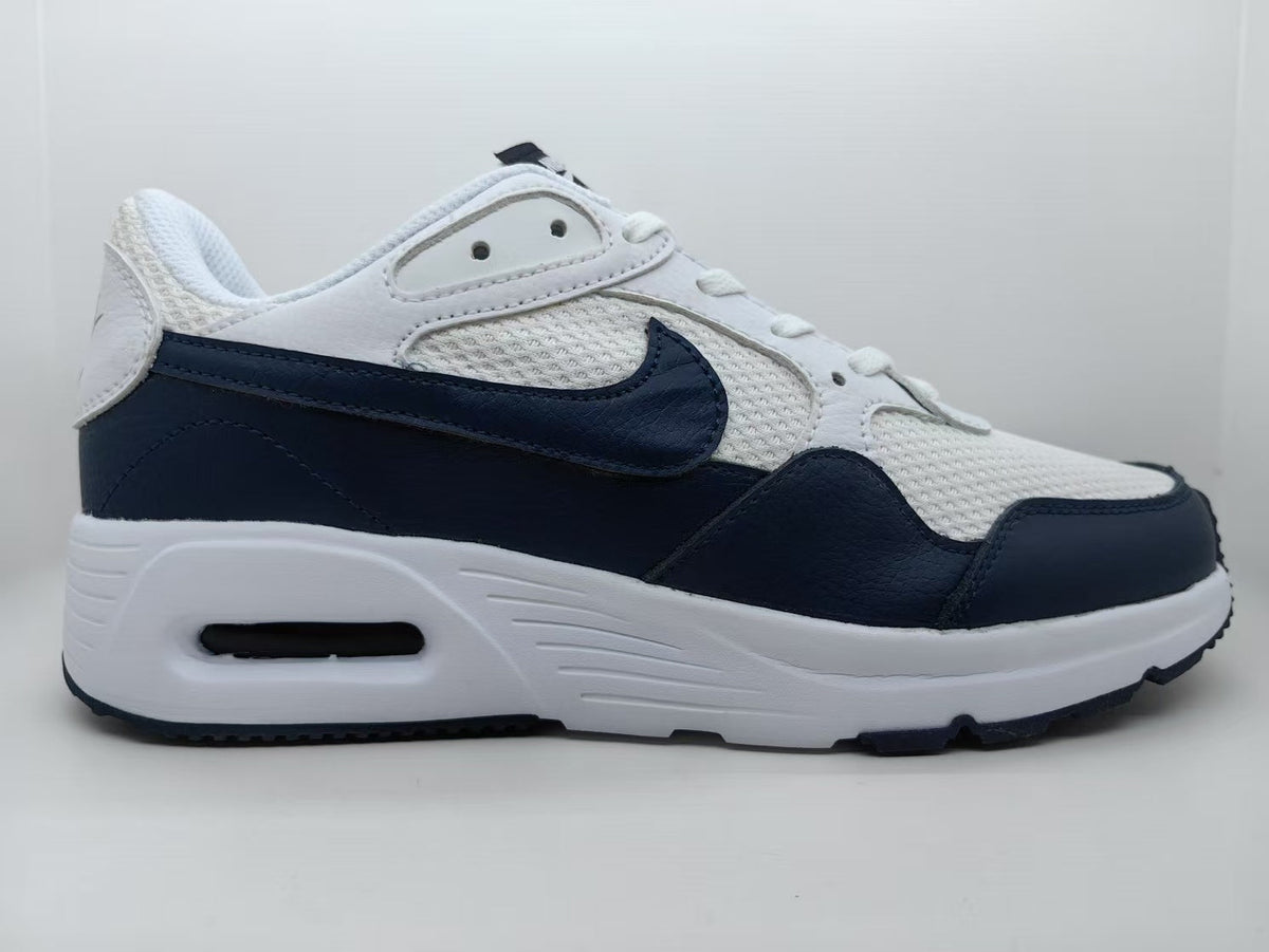 Nike Air Max SC Sneakers in White and Navy - product image from the listing.