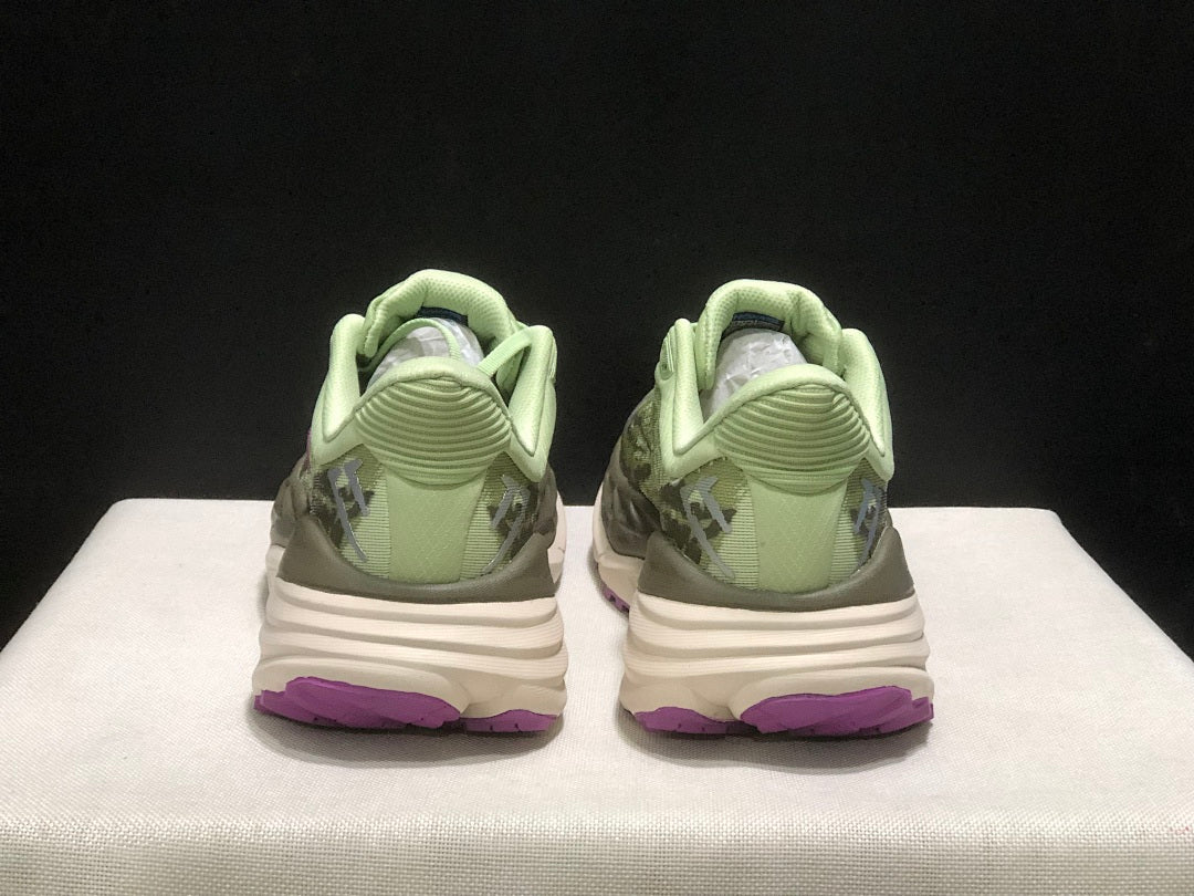 HOKA Stinson 7 Trail Running Shoes in Sage in Green - product image from the listing.