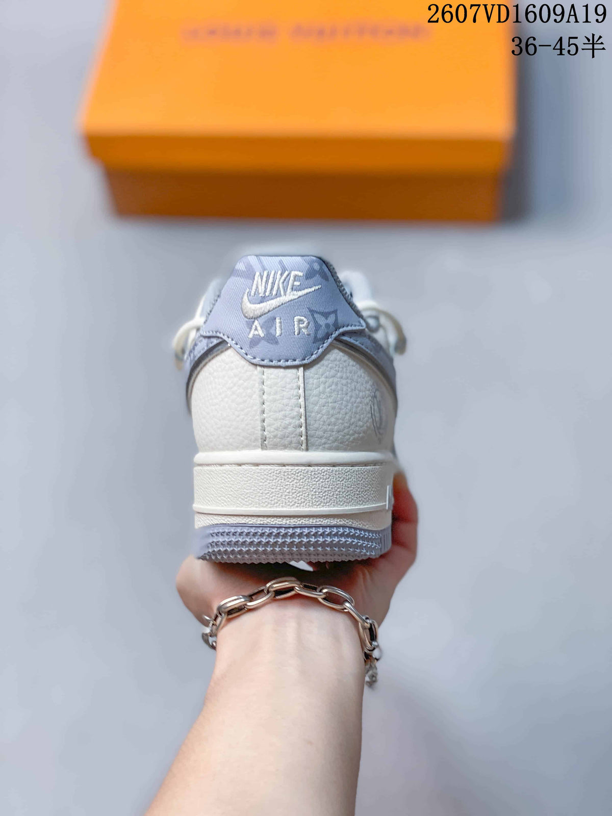 Nike Air Force 1 Low White Mist in Grey 2607VD1609A19 - product image from the listing.