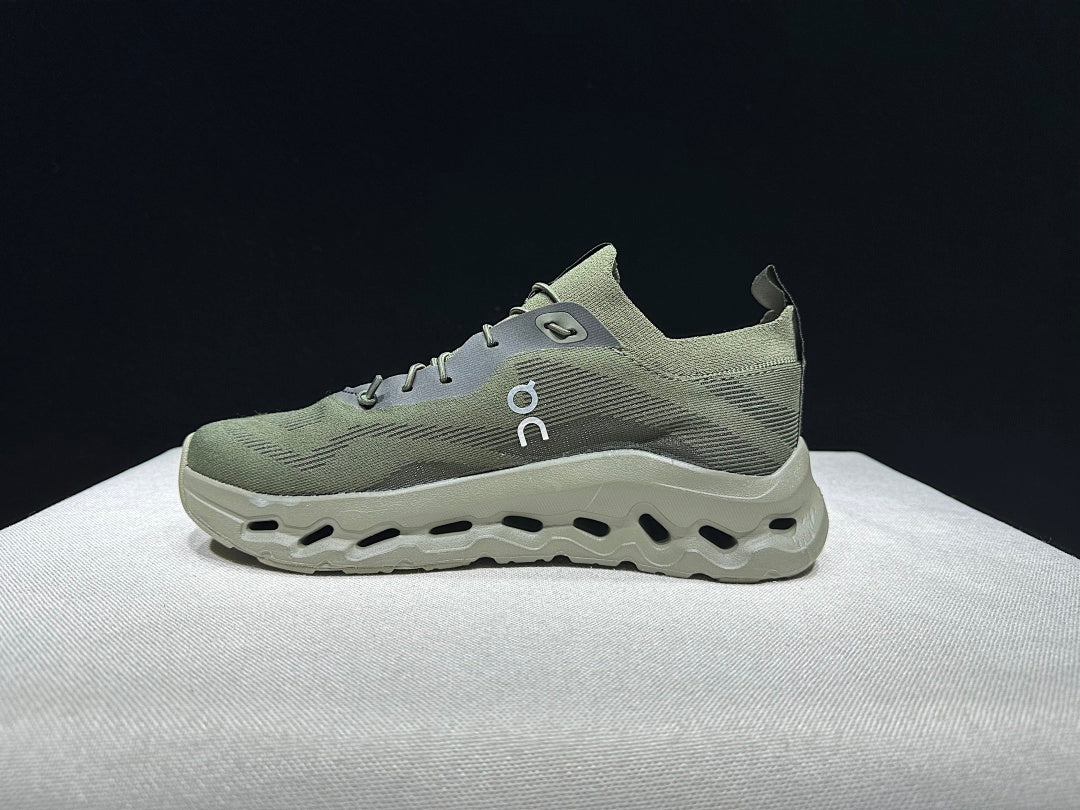 On Cloudtilt Loewe Sneakers in Khaki Green - product image from the listing.