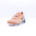 Nike Air VaporMax Flyknit Trainers Peach Style 942843-6029 - product image from the listing.
