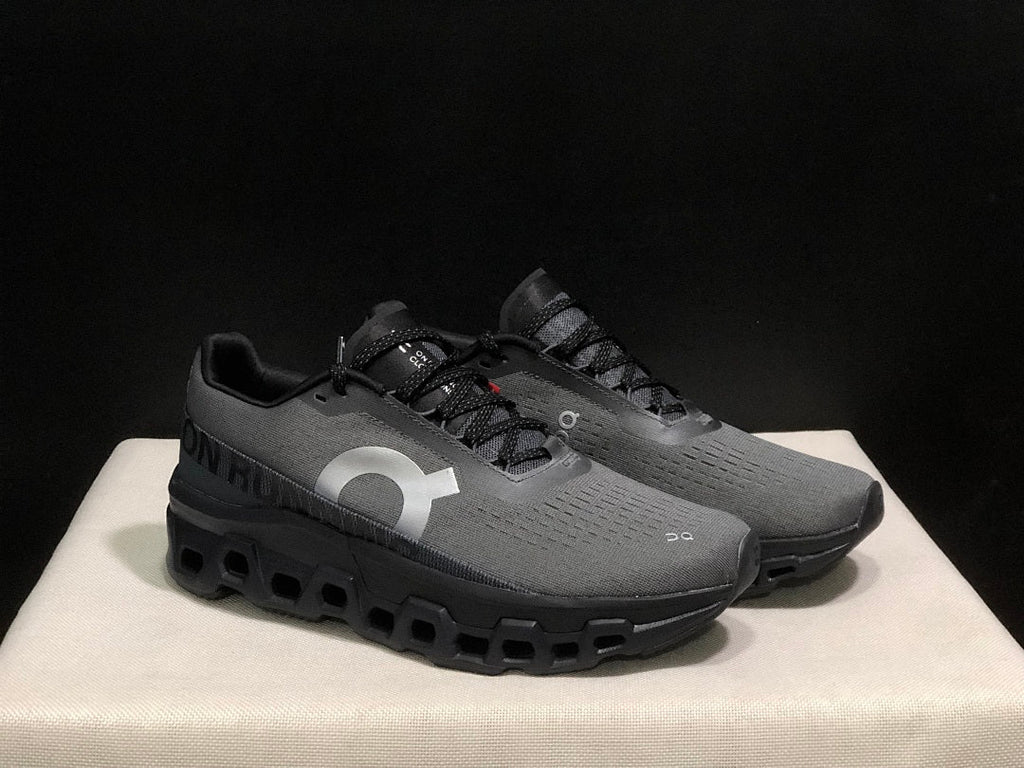Gray and Black On Cloudmonster 2 Running Shoes - product image from the listing.