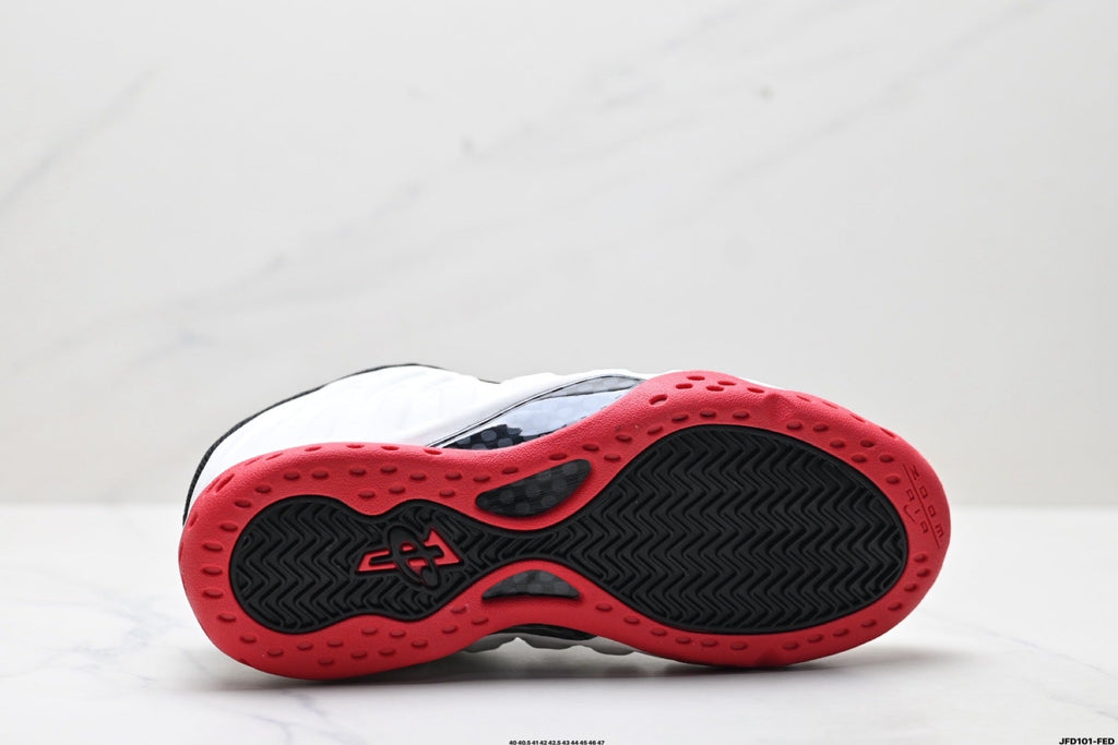 Nike Air Foamposite One Penny Hardaway Sneakers in Red Black - product image from the listing.