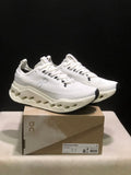 On Cloudsurfer Max Running Sneakers in White - product image from the listing.