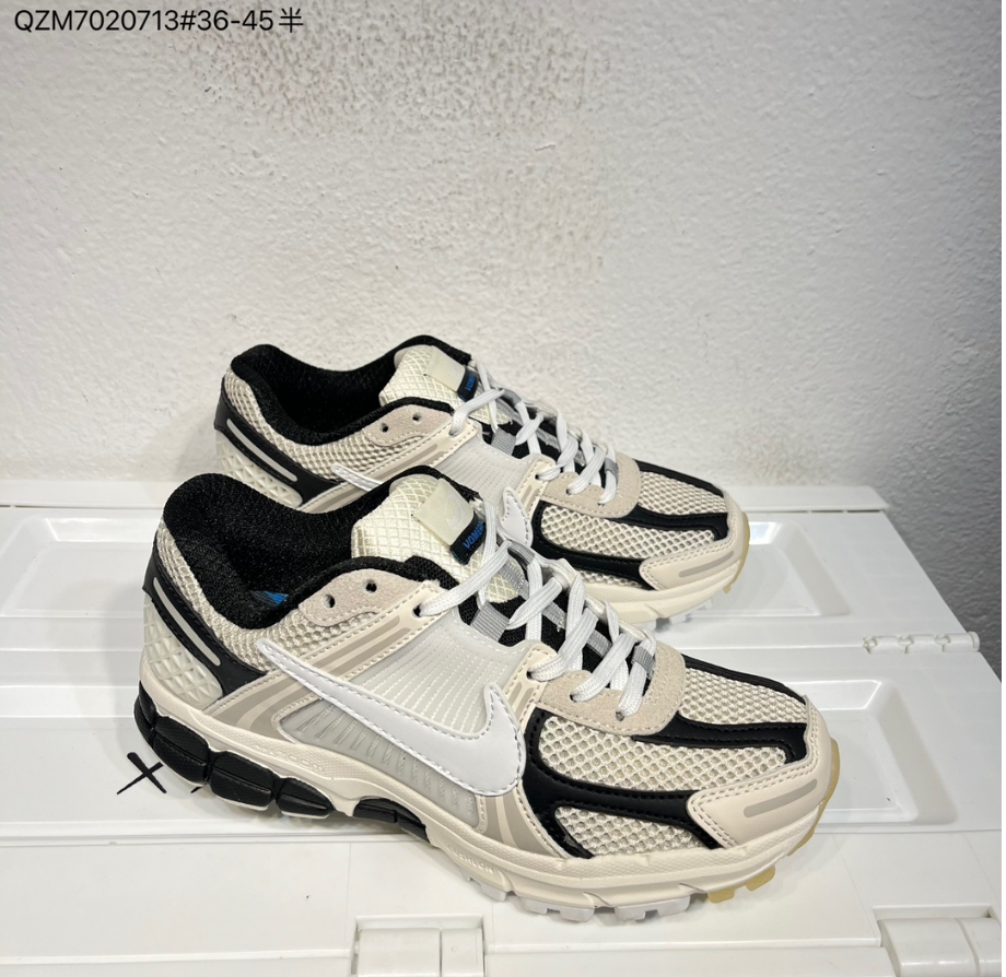 Nike Air Zoom Vomero 5 Sneakers in White, in Black and Beige - product image from the listing.
