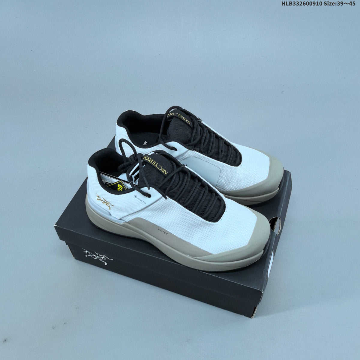Arc'teryx Norvan Kopec GTX Low Hiking Shoes, in White - product image from the listing.