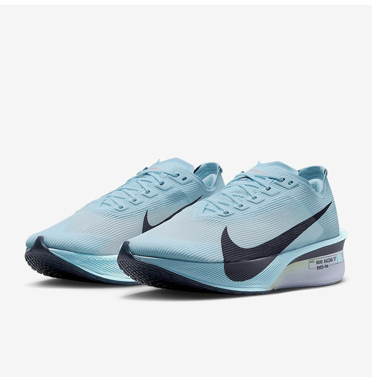 Nike Vaporfly 4 Road Racing Shoes in Glacier Blue HF6412-400 - product image from the listing.