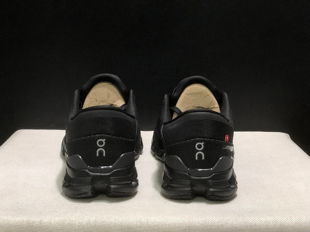 On Cloud X 4 Black Eclipse Trainers - product image from the listing.
