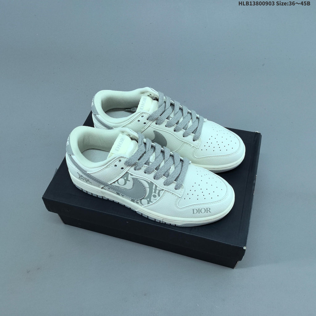 Nike Dunk Low-Style Trainers with Designer-Inspired Details - product image from the listing.