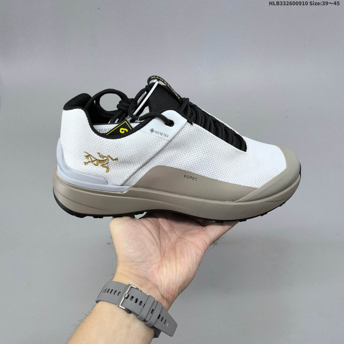 Arc'teryx Norvan Kopec GTX Low Hiking Shoes, in White - product image from the listing.