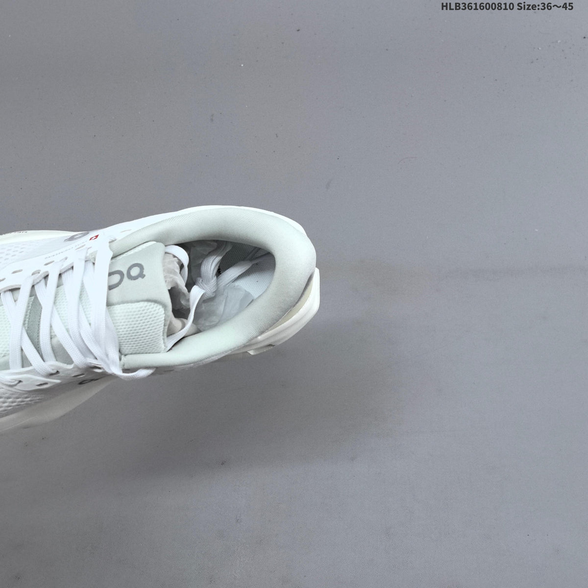 On Cloudrunner 3 Max Running Sneakers in White - product image from the listing.
