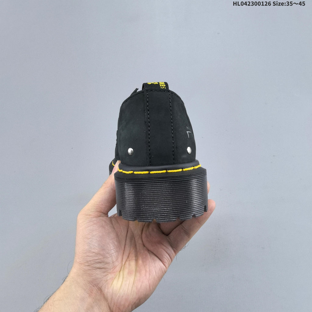 Dr. Martens Sinclair Black Platform Footwear - product image from the listing.