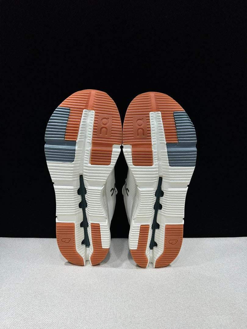 Ivory and Olive On Cloudnova 2 Sneakers - product image from the listing.