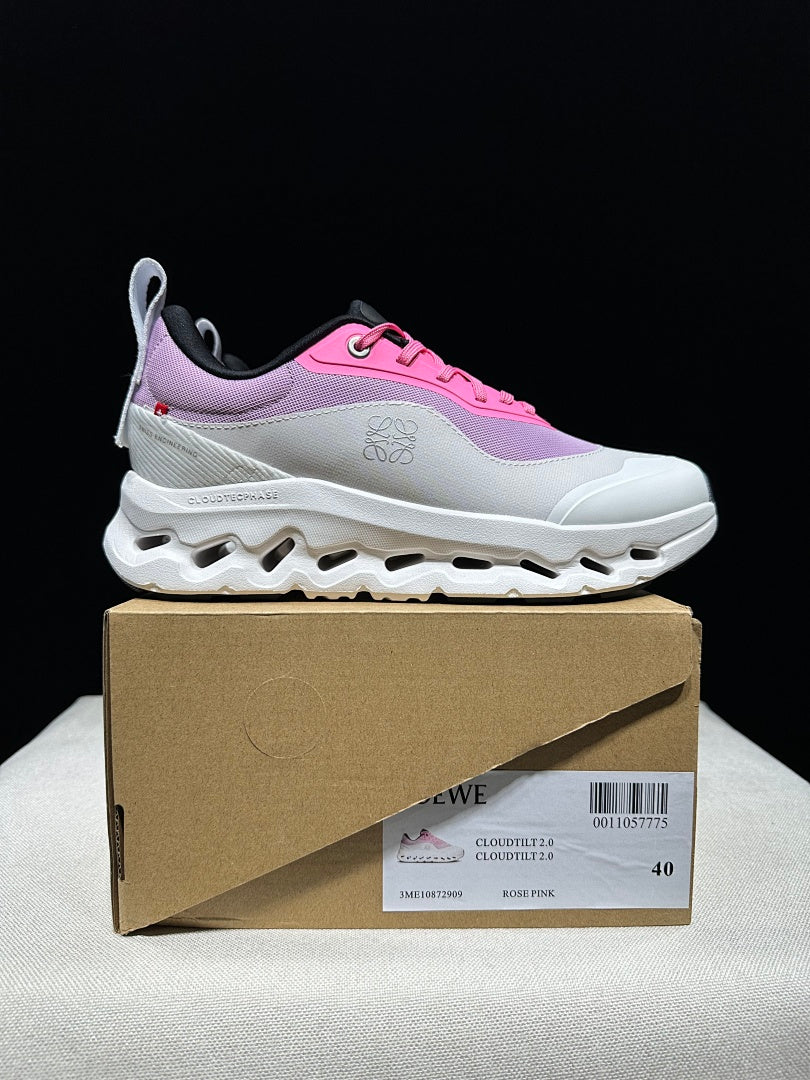 On Cloudtilt 2.0 x LOEWE Sneakers in Rose in Pink - product image from the listing.