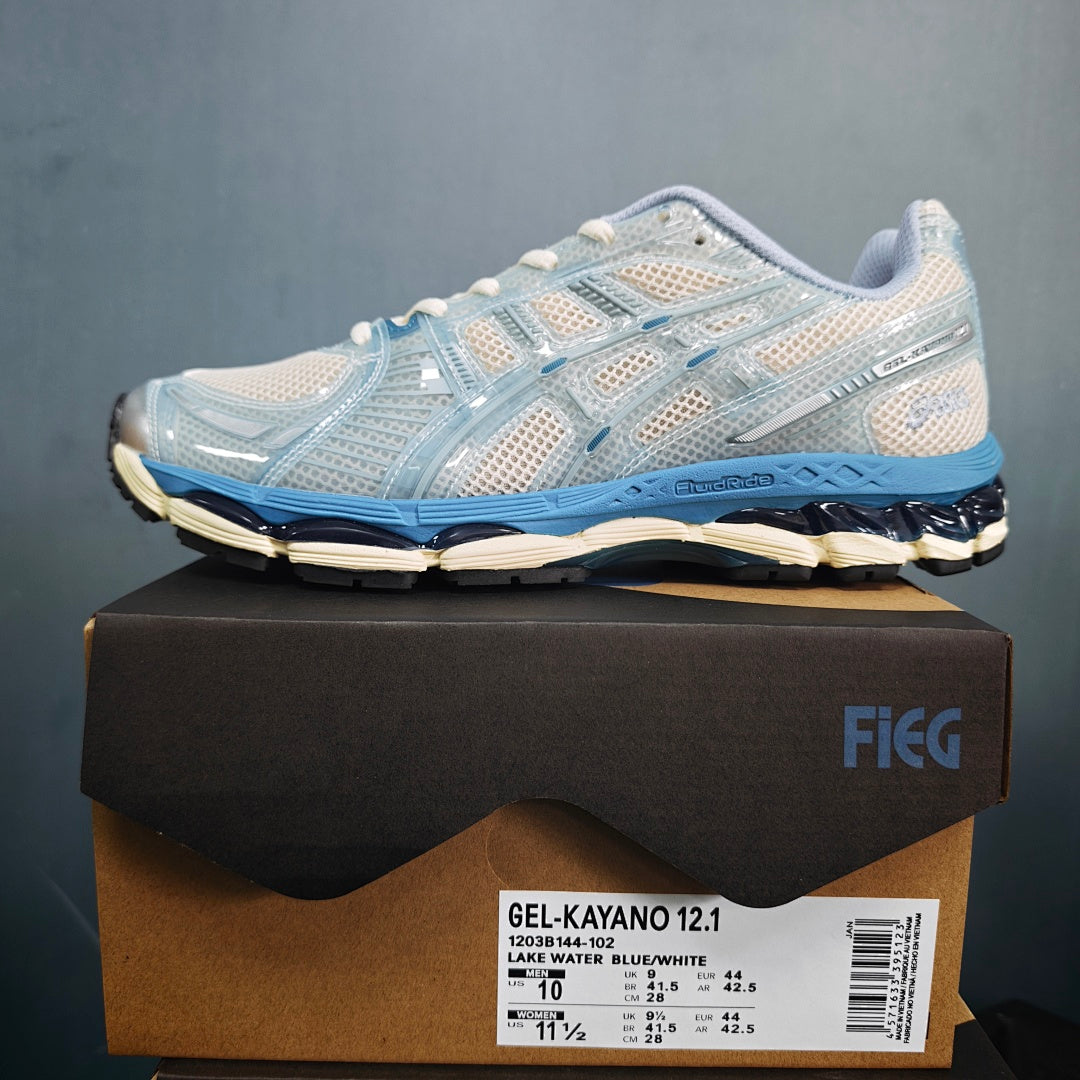 Nike Zoom Vomero 5 Lake Water Sneakers in Blue White - product image from the listing.
