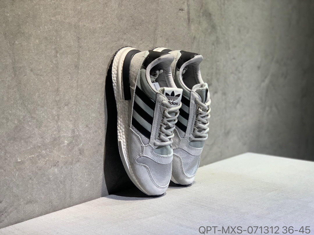 Adidas ZX 7000 Running Sneakers in Grey Black - product image from the listing.
