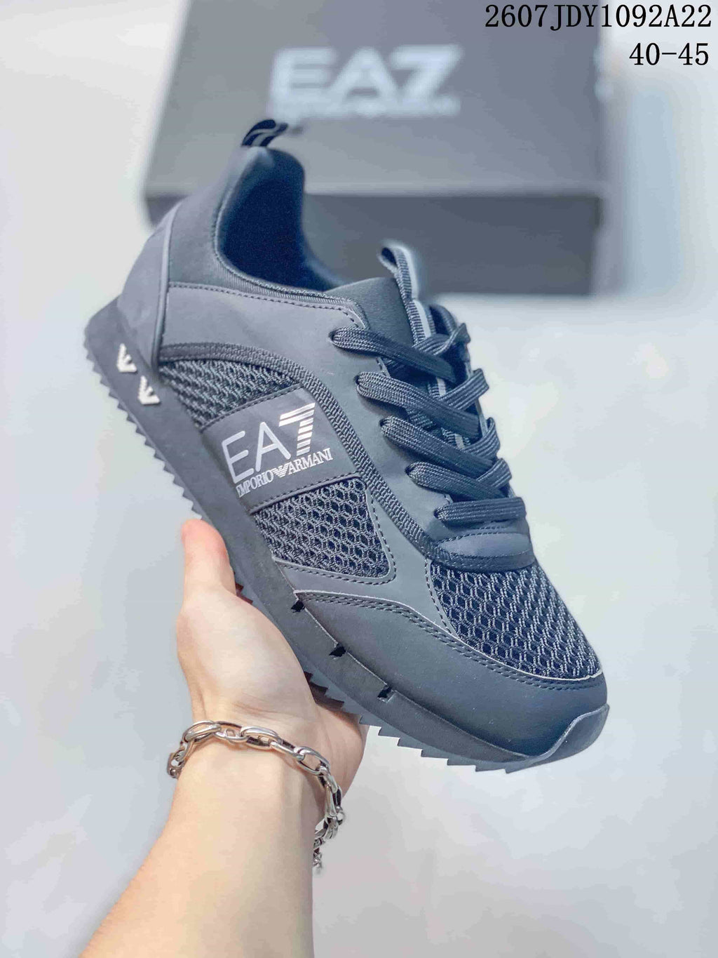 Emporio Armani EA7 712025EWO Low-Cut Sneakers - product image from the listing.